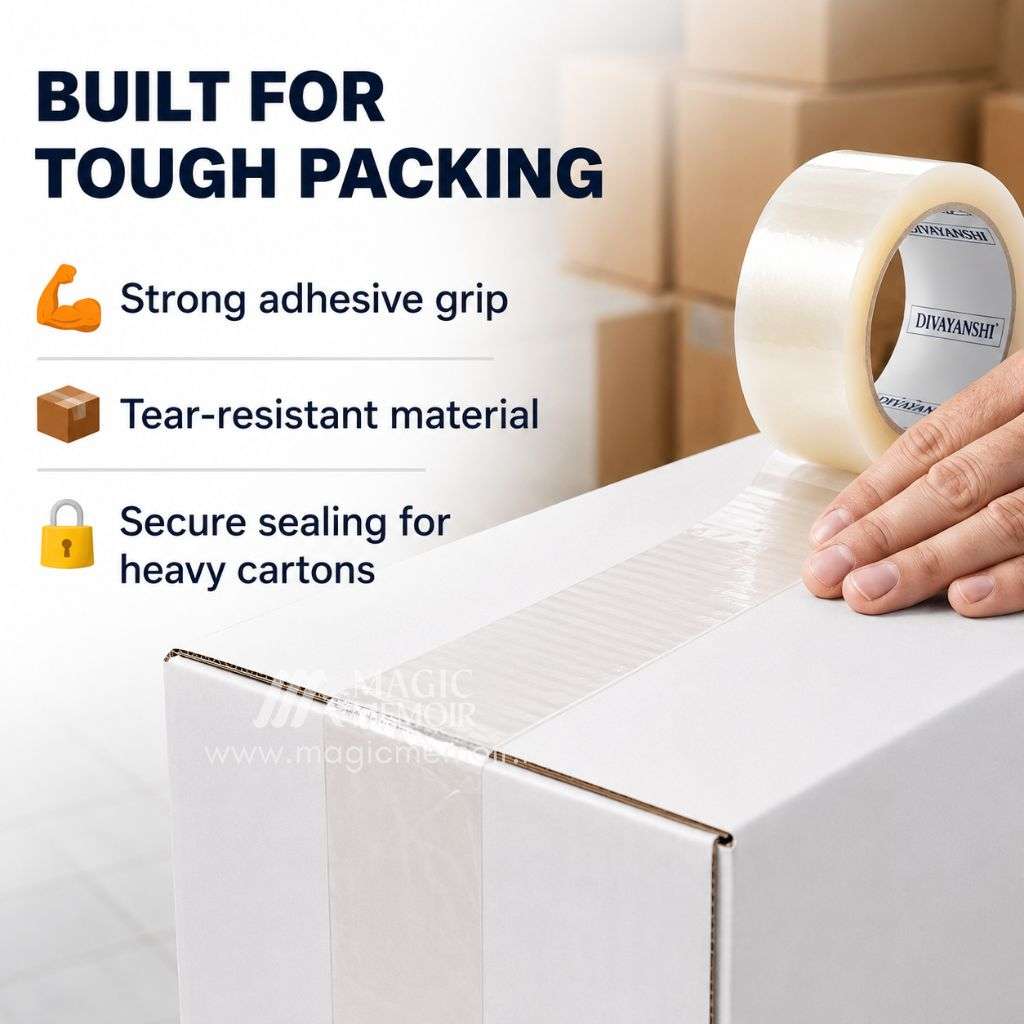 Packing Tape Clear - 2" 100 Yards