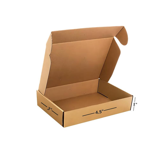 Self Corrugated Box – 4.5×3×1" (Brown)