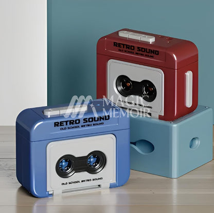 Retro Cassette Style Mini Voice Recorder