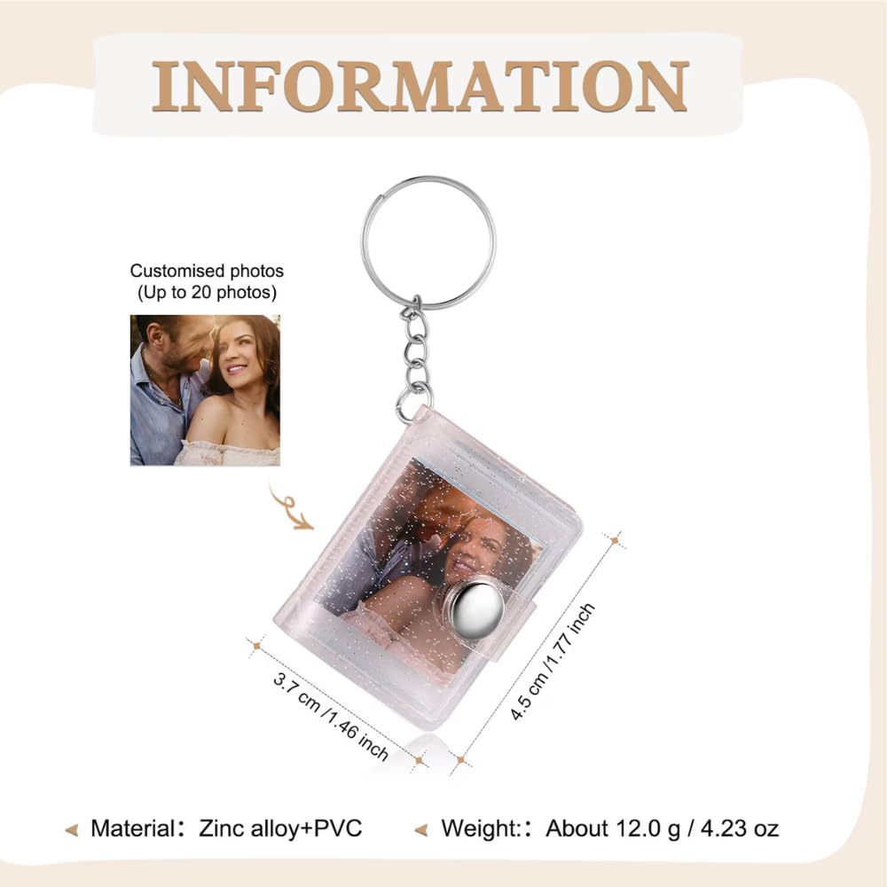 Mini Album Keychain – Premium