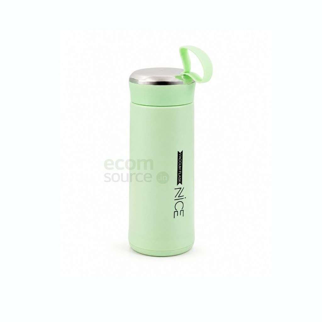 Glass Water Bottle 400ml – Leak-Proof BPA-Free Reusable Bottle for Gym, Office & Travel