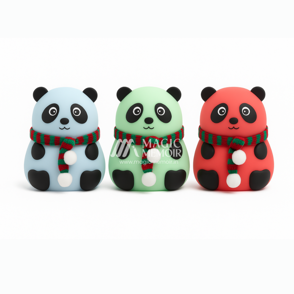 Silicone Panda Night Lamp - Colour Changing