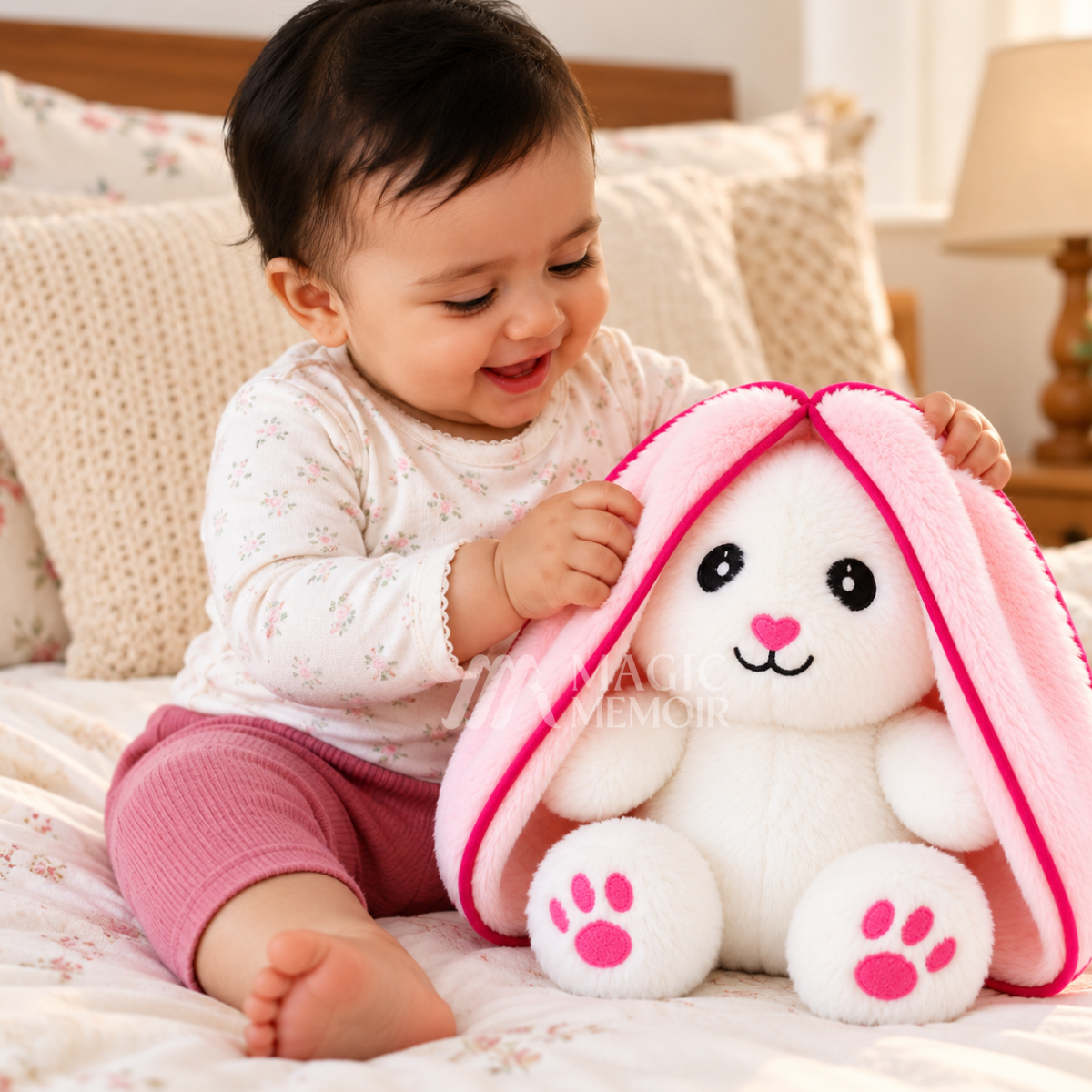 Strawberry Bunny Plush Toy
