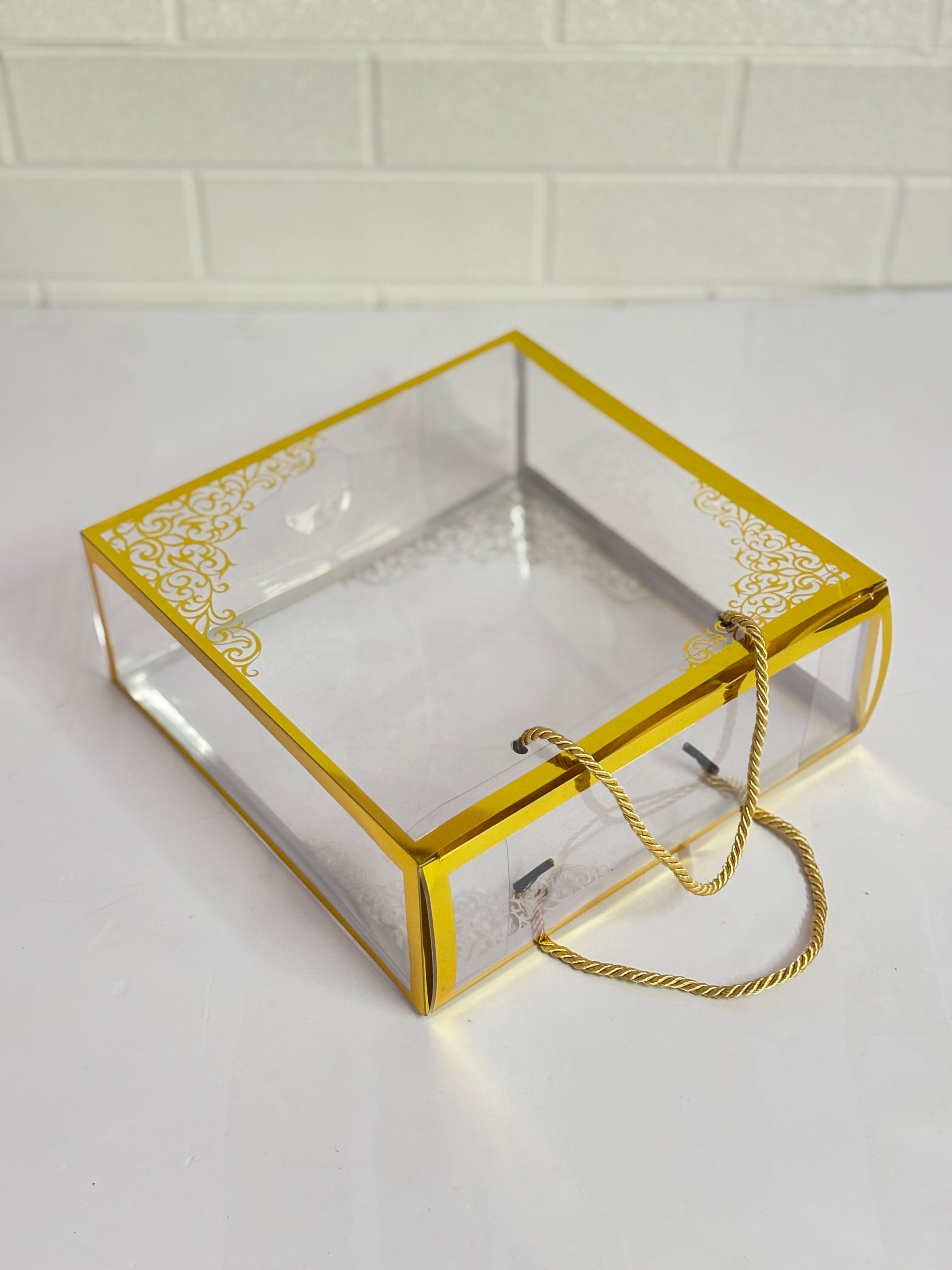 PVC Bags With Rope - 10" - Designed
