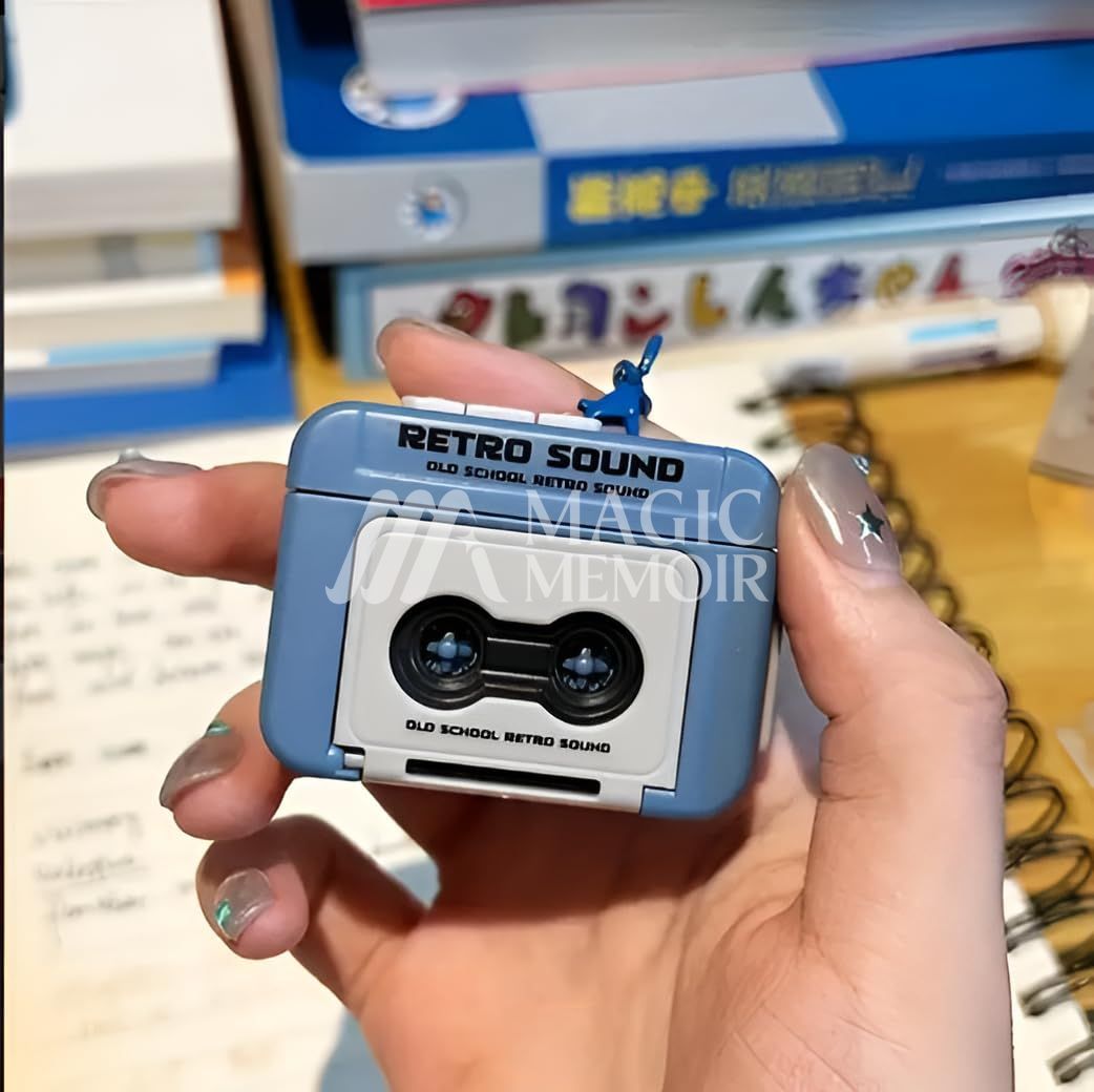 Retro Cassette Style Mini Voice Recorder