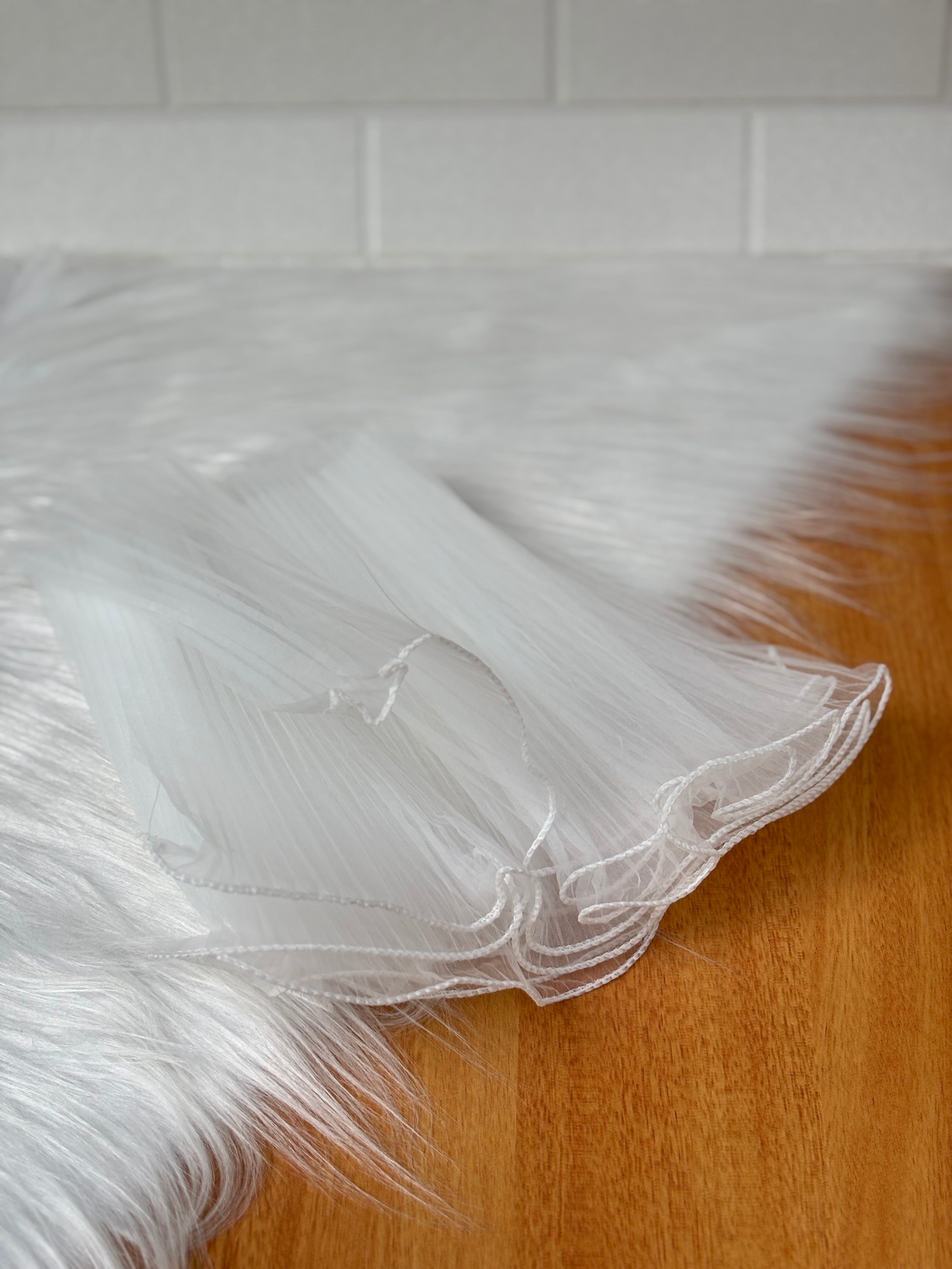 Bouquet Mesh - White