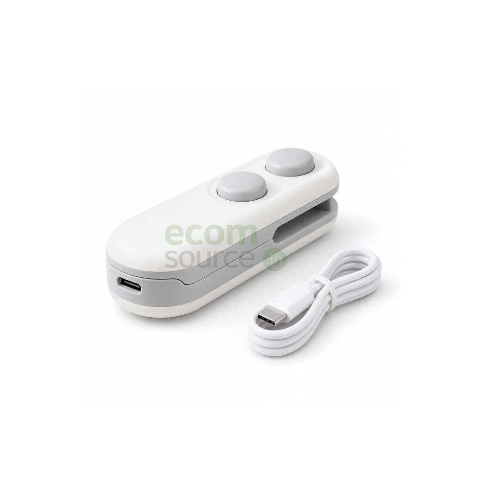 Electric Bag Sealer with Cutter – Mini Portable Heat Sealing Machine for Food Storage