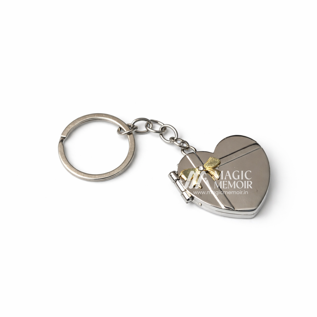 Metal Heart Keychains