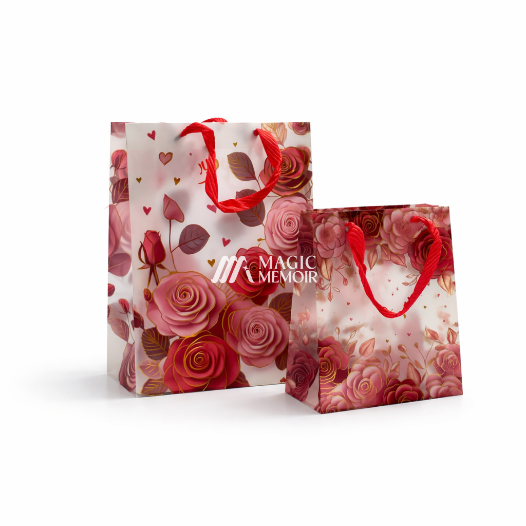 PVC Hamper Bags "For You " Red - MM