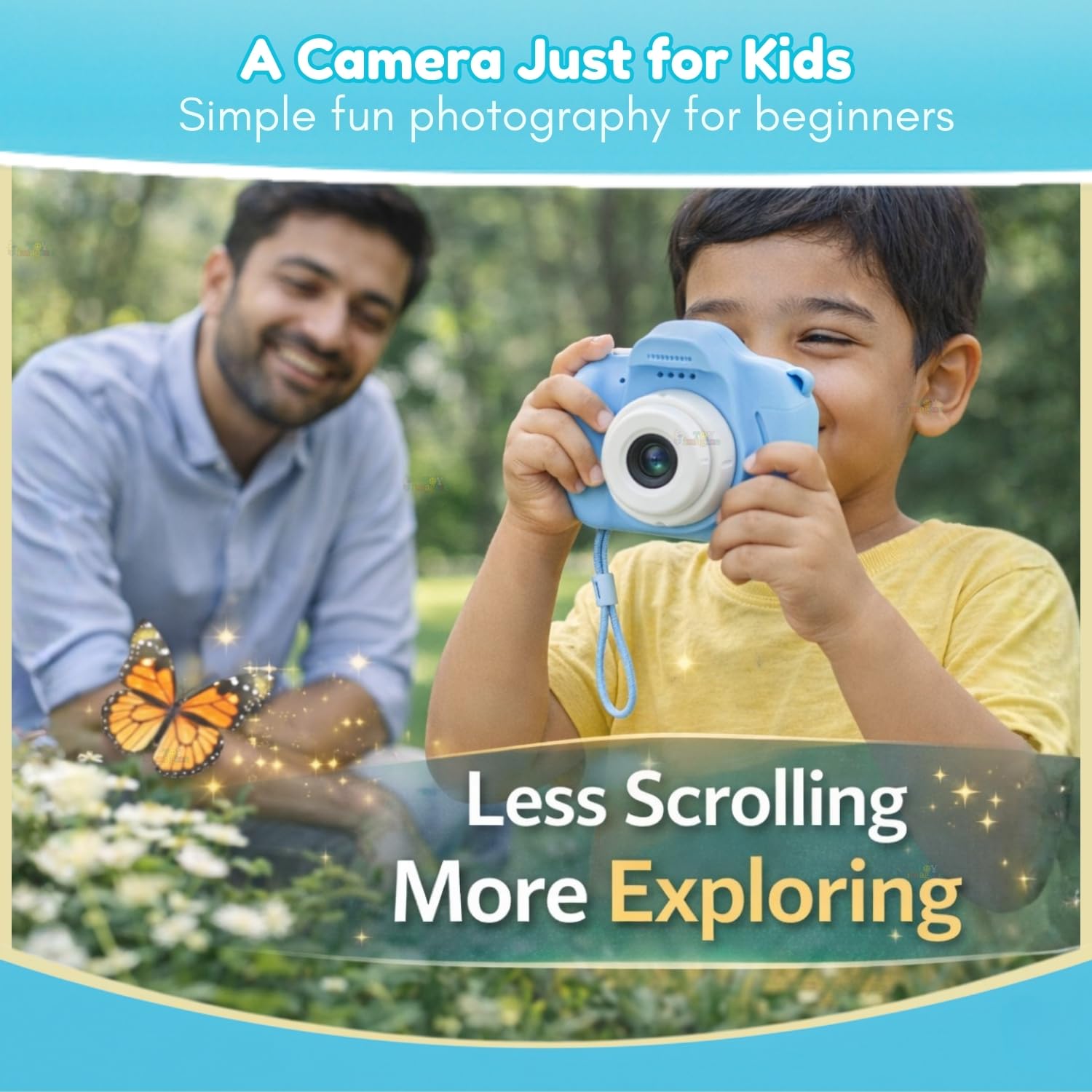 Kids Digital Camera – 3.0MP HD Camera with 2-Inch Screen