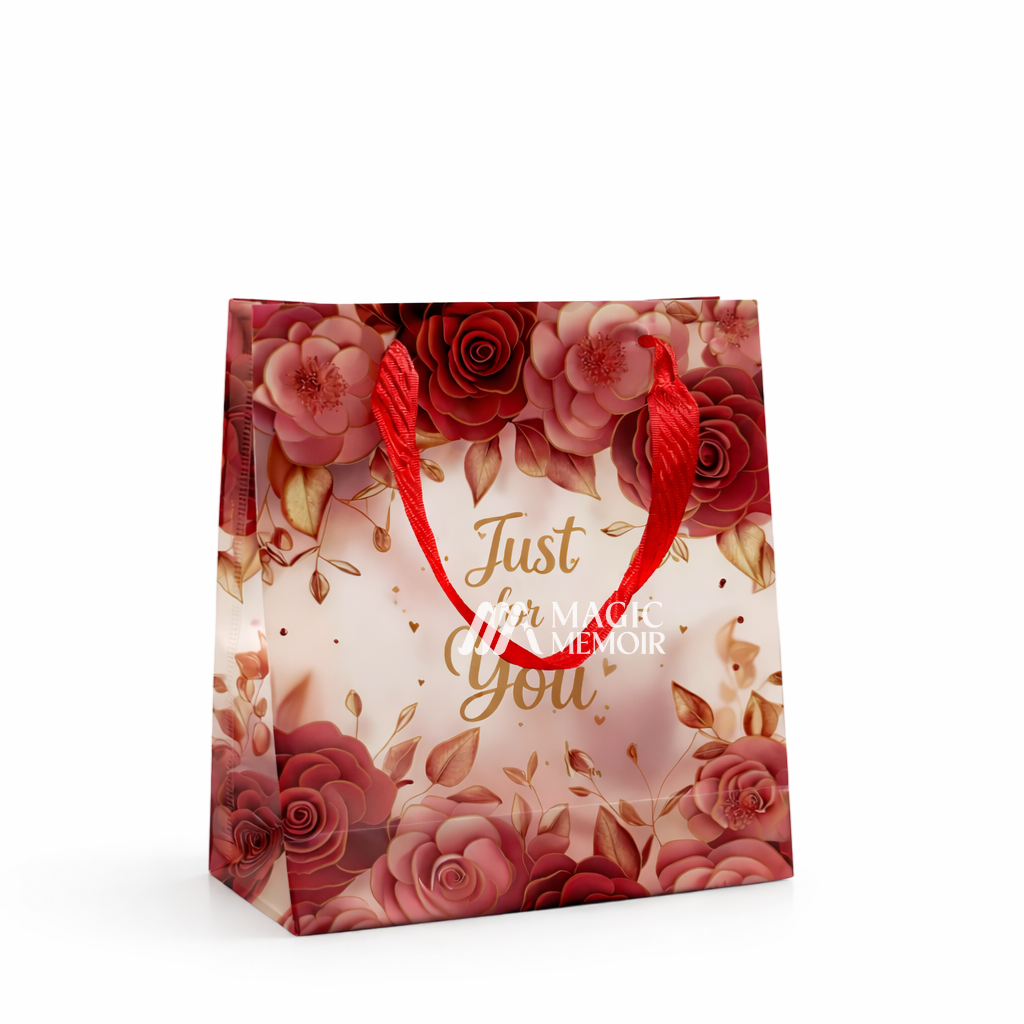 PVC Hamper Bags "For You " Red - MM