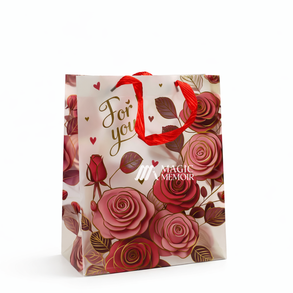 PVC Hamper Bags "For You " Red - MM