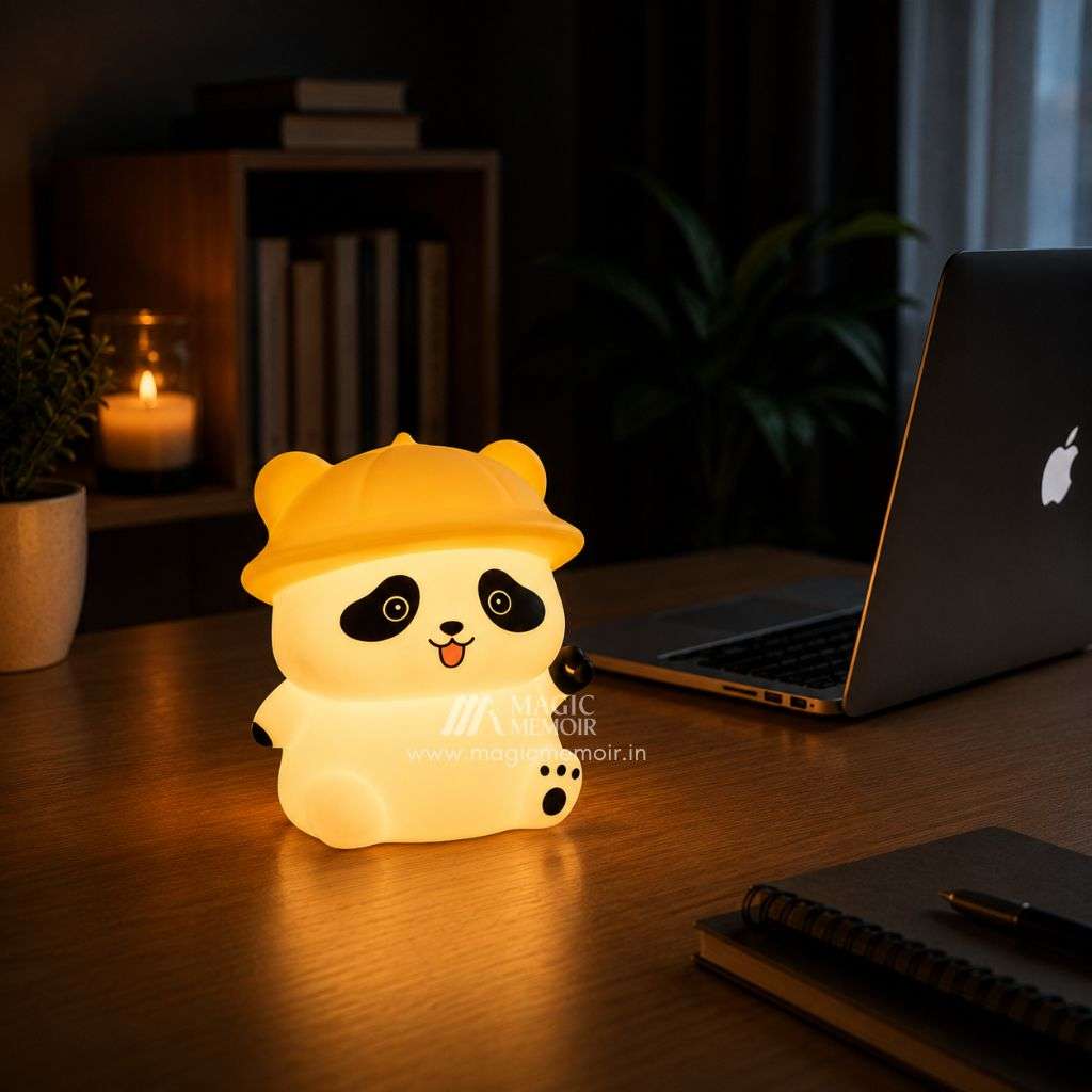 Mini Lamp – Yellow Cap Sitting Variant