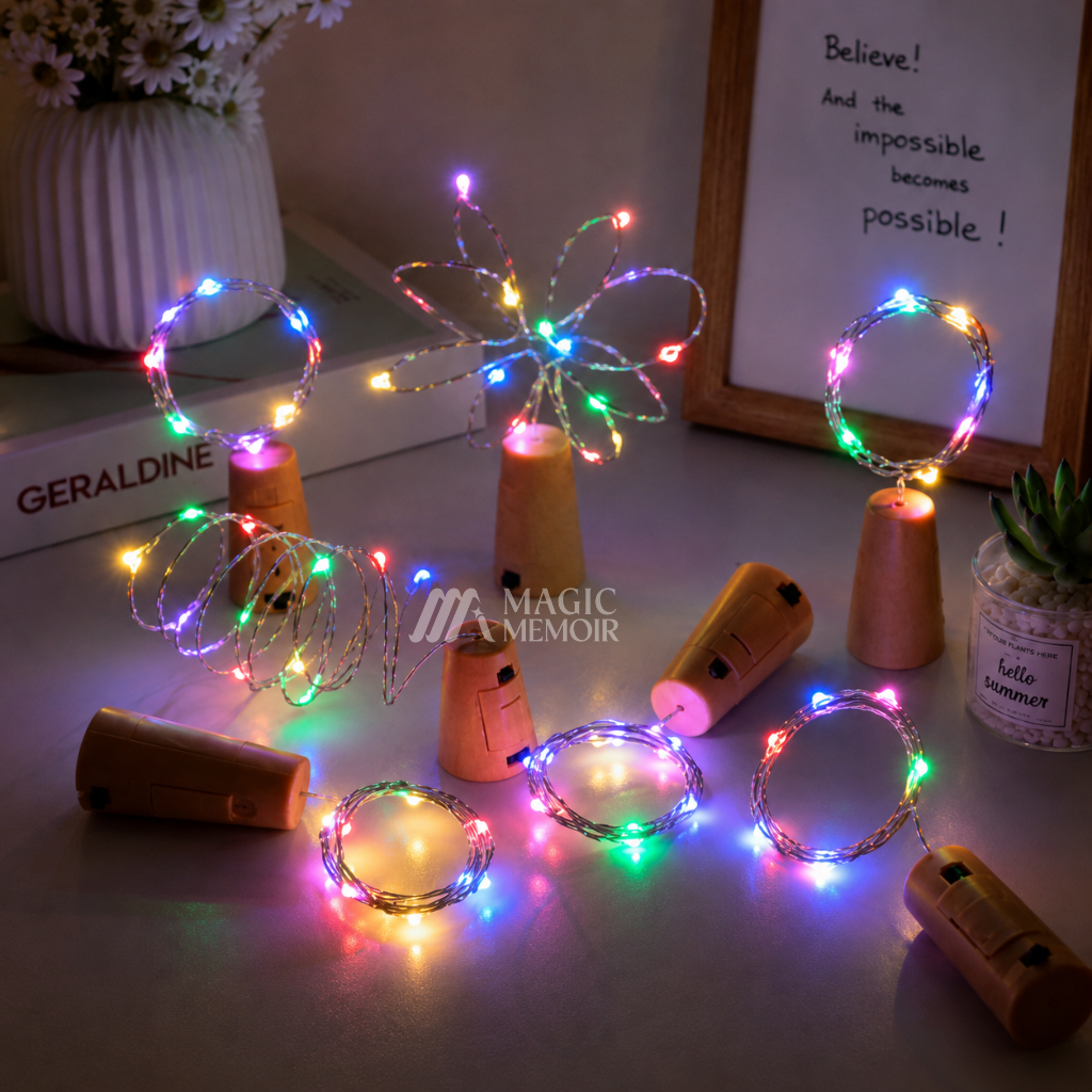 Fairy Cork Lights - Multi Colour