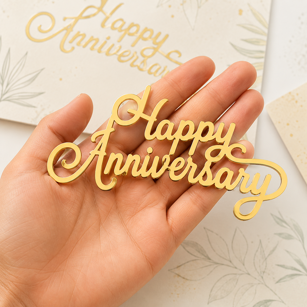 Acrylic Toppers - Happy Anniversary