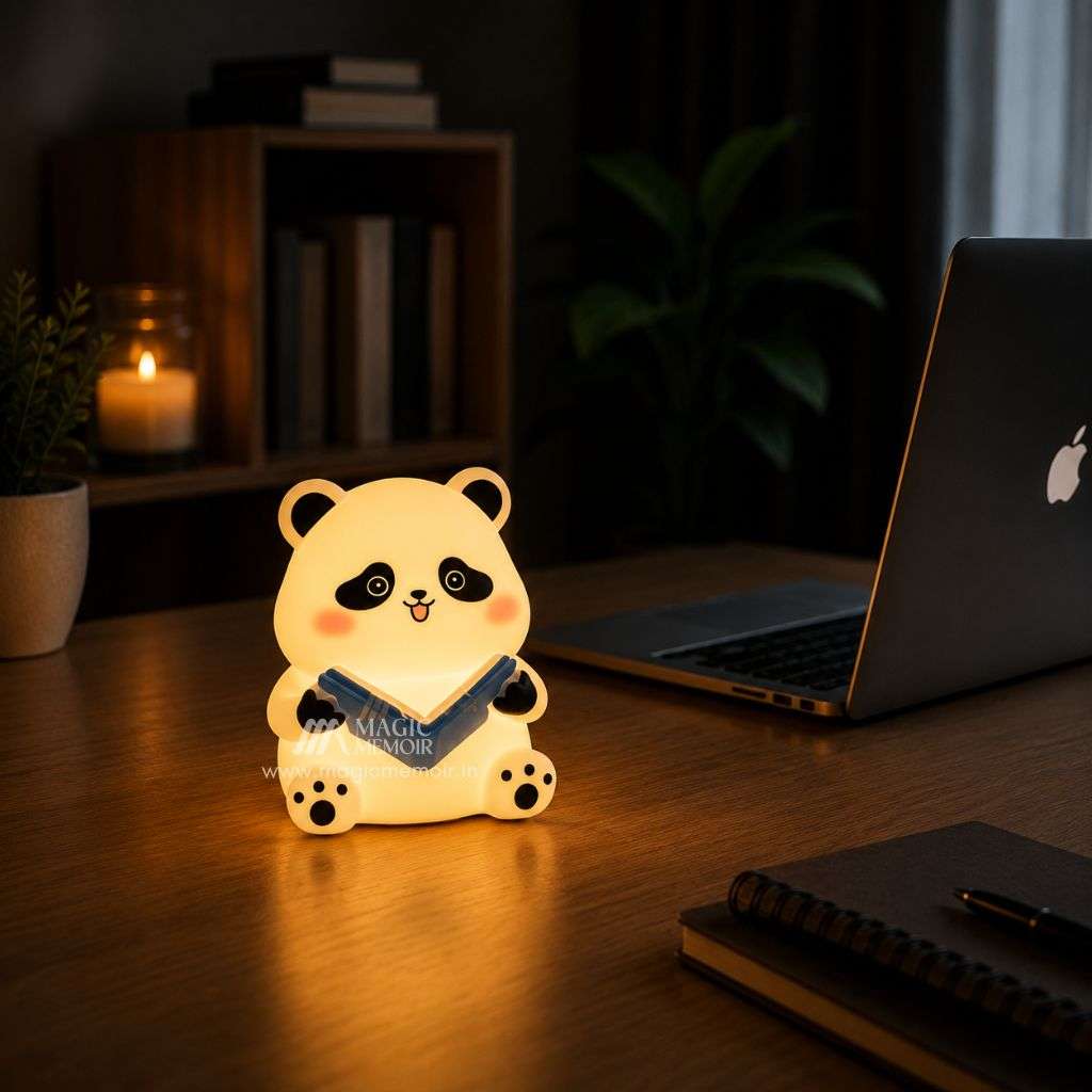 Panda Reading Book Mini Lamp