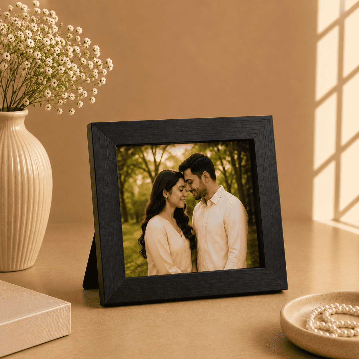 Photo Frame 4x4" - With Back Stand