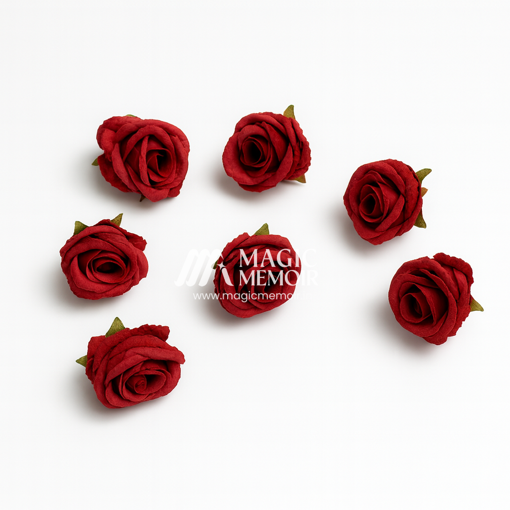 Flower Head MC 883 - Paris Rose (5 pcs)