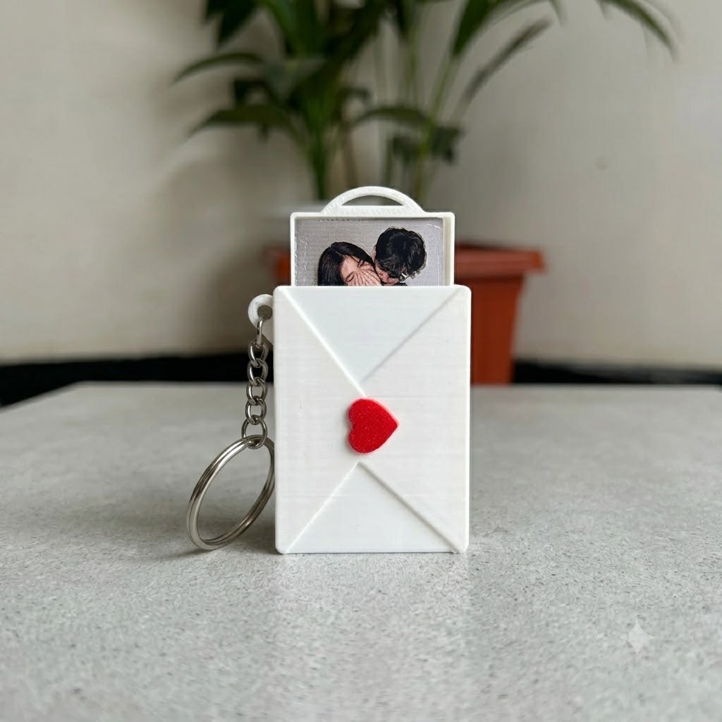 Love Letter Envelope With Heart