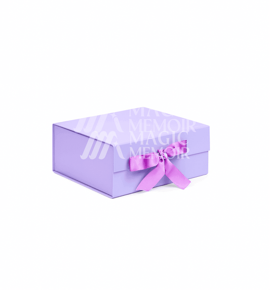 Ribbon Box 10"(Purple)