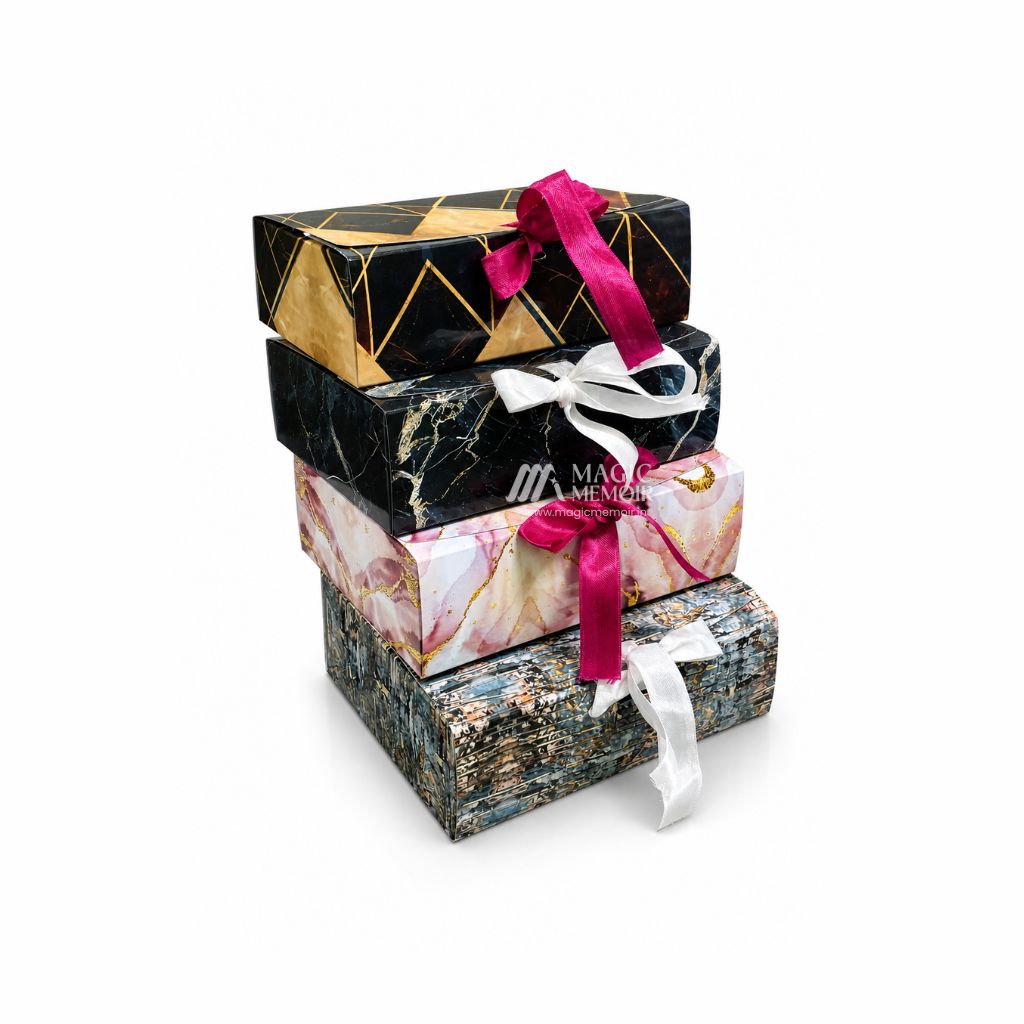 Foldable Paper Box 10x8" - Assorted Colours