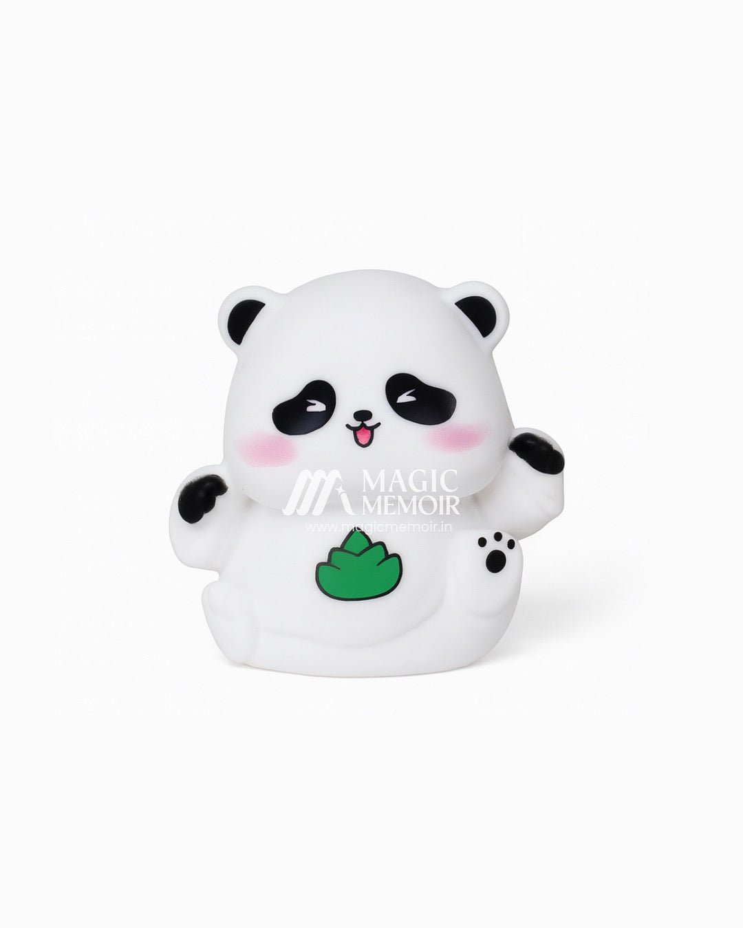 Mini Lamp - Panda Green Leaf - Magic Memoir