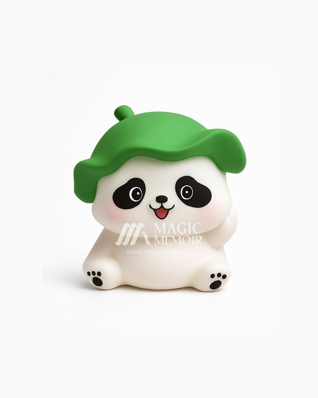 Mini Lamp - Green Cap Panda - Magic Memoir