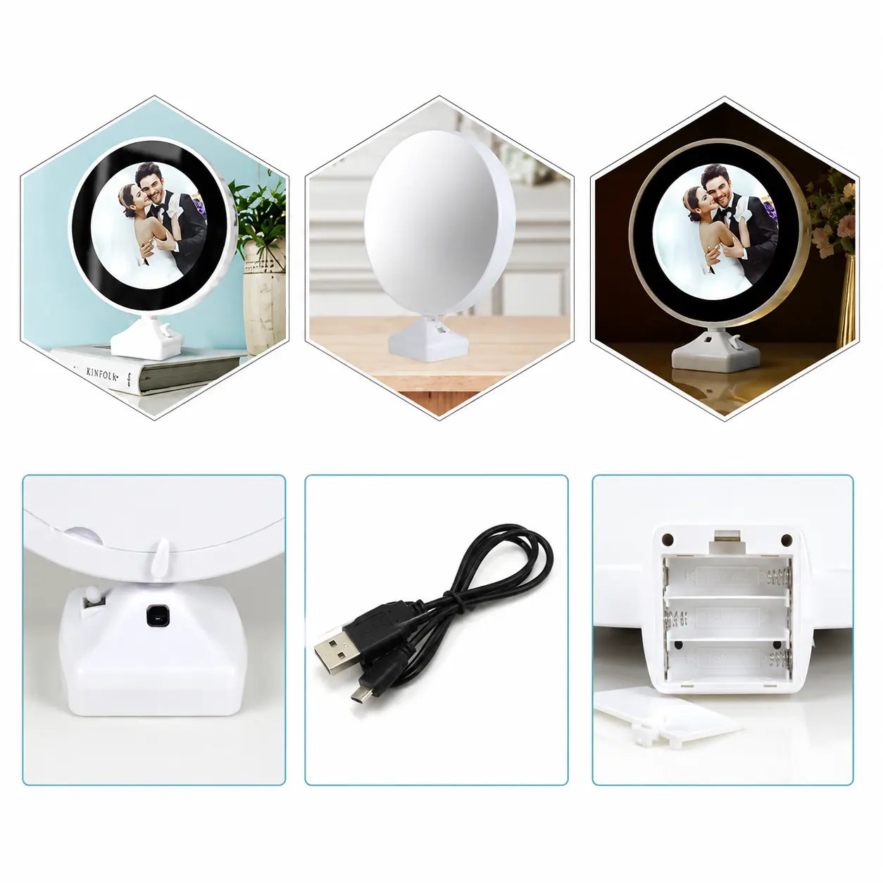Magic Mirror Round Shape - 6" Size