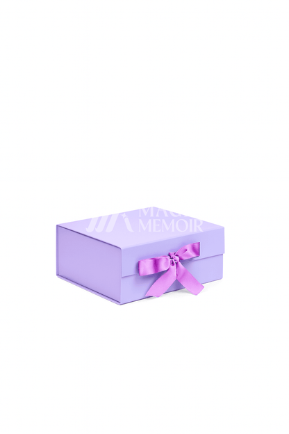 Ribbon Box 10"(Purple)