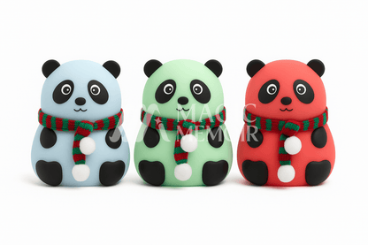 Silicon Panda Night Lamp - Colour Changing
