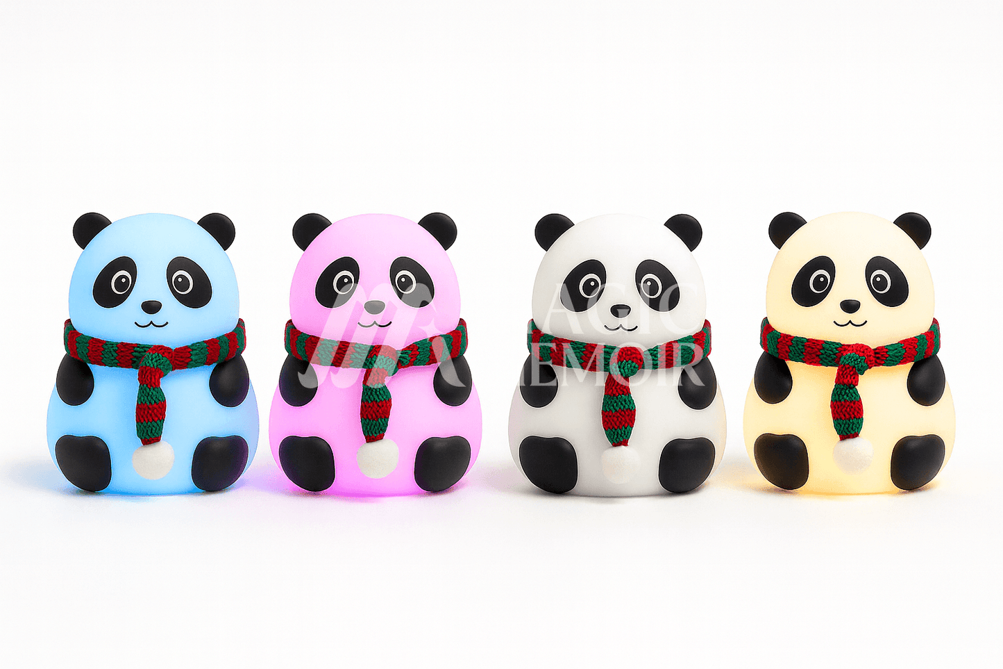 Silicon Panda Night Lamp - Colour Changing