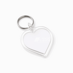 Acrylic Heart Keychain