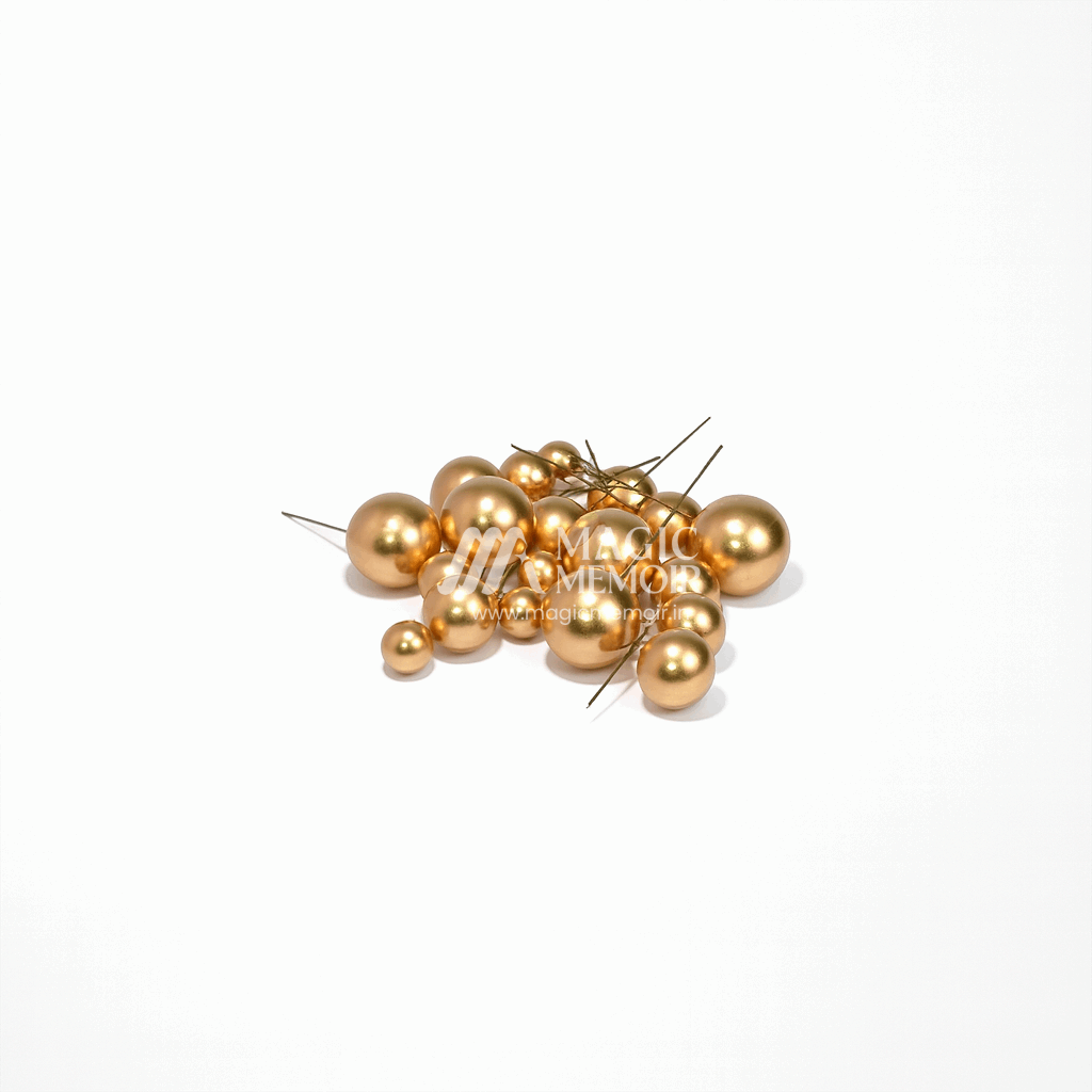 Golden Faux Balls