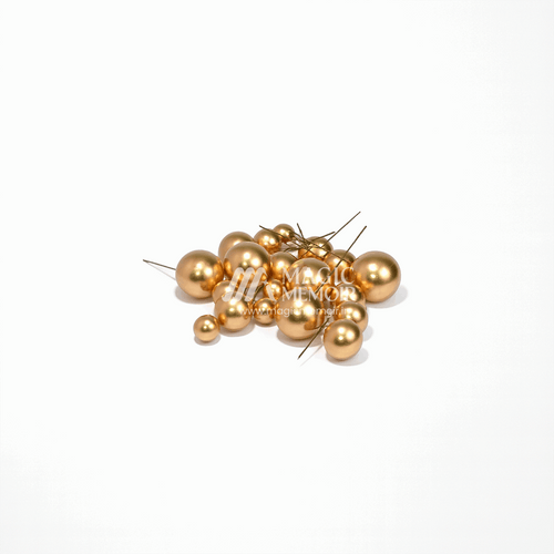 Golden Faux Balls
