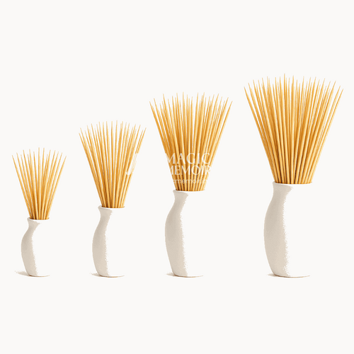 Bamboo Sticks Green – Thin