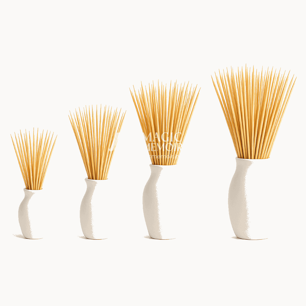 Bamboo Sticks Red – Thick