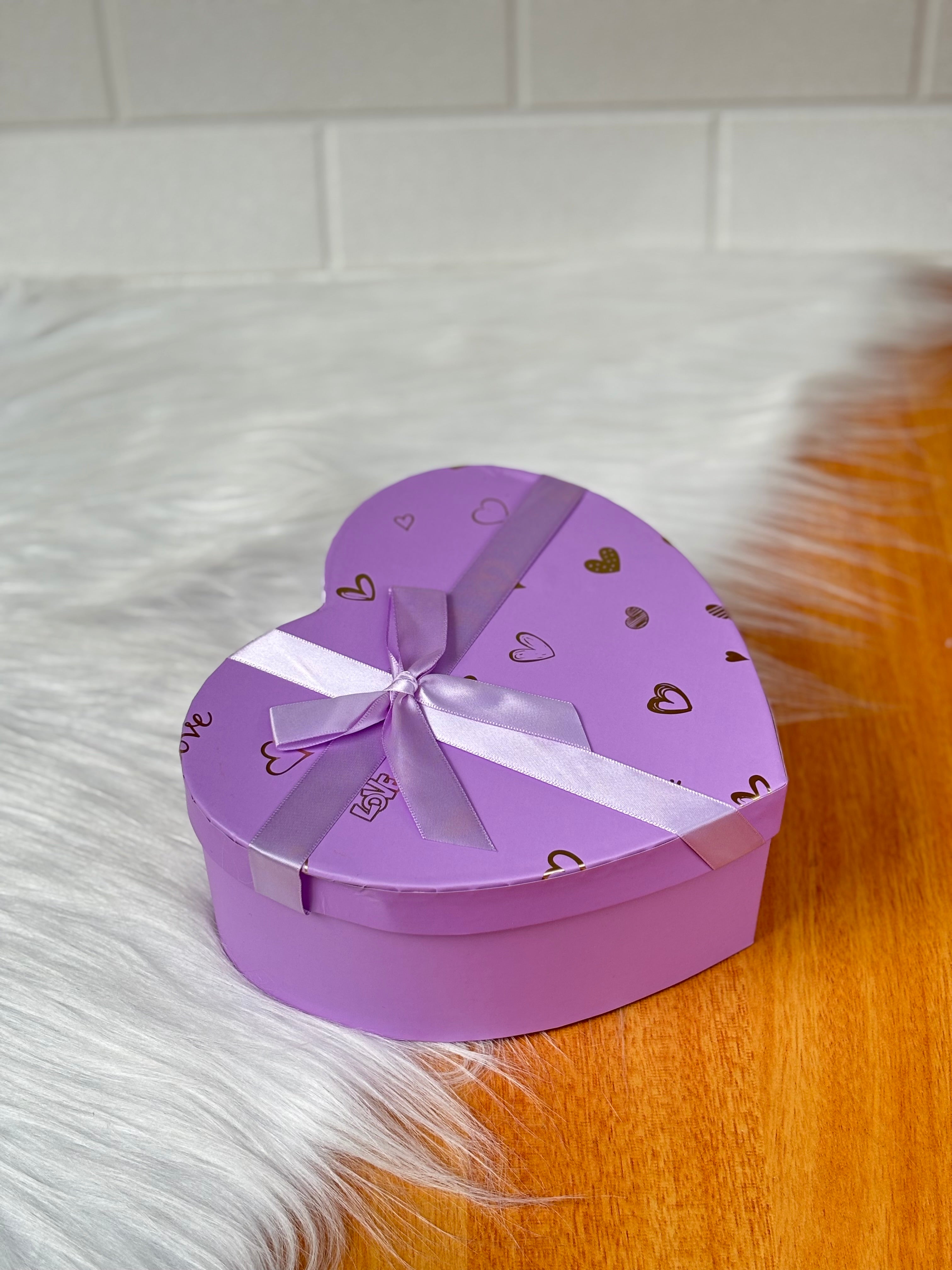Heart Box 471 - Purple