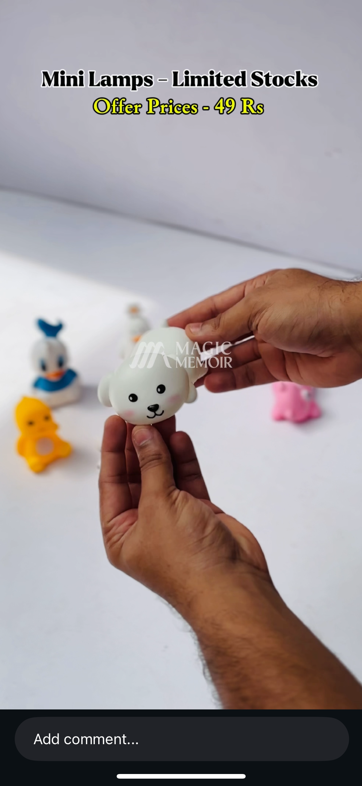 Mini Lamps Mixed Designs - Offer Prices