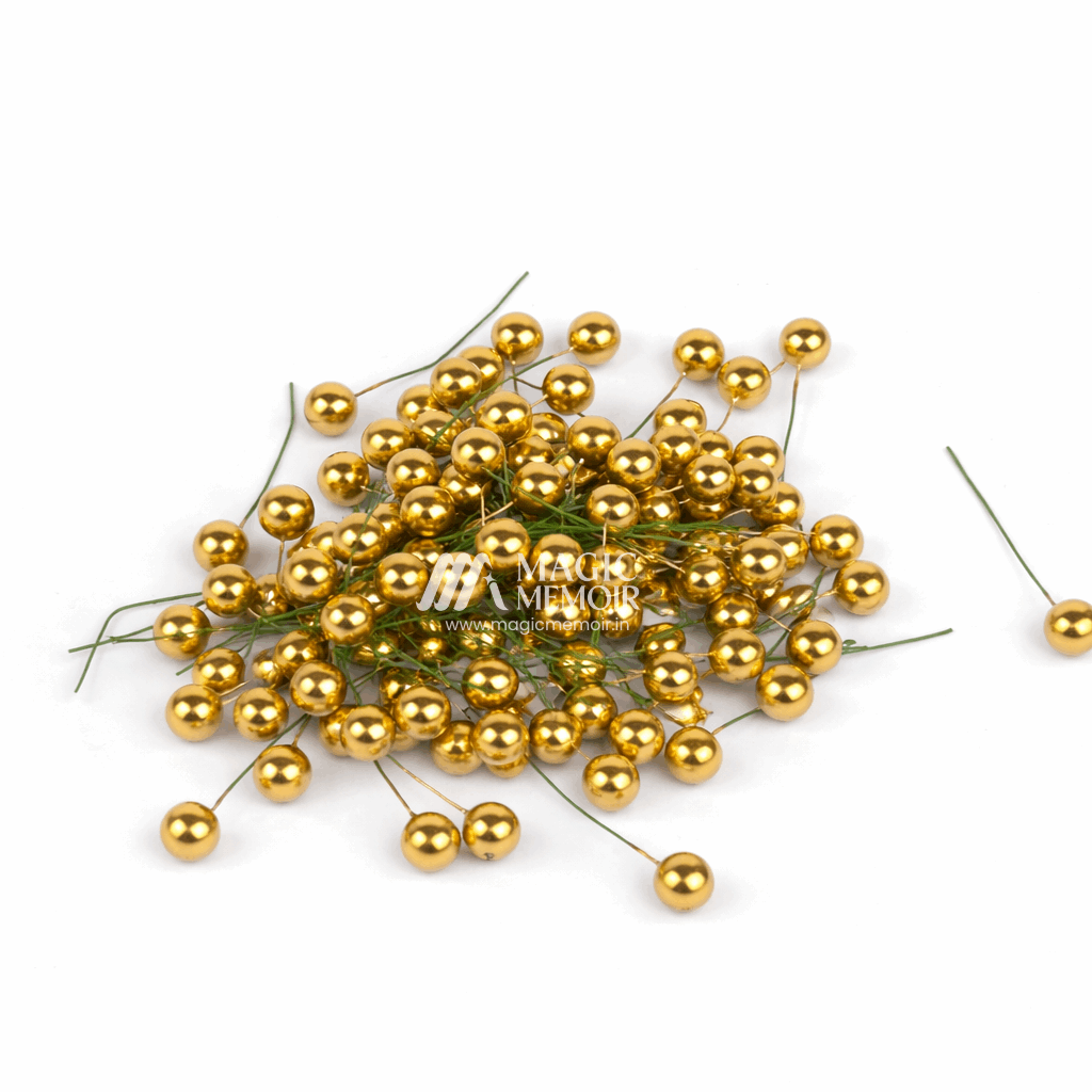 Golden Faux Balls