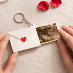 Messege Photo Love Keychains