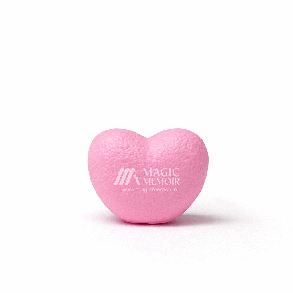 Heart Lamp - Pink