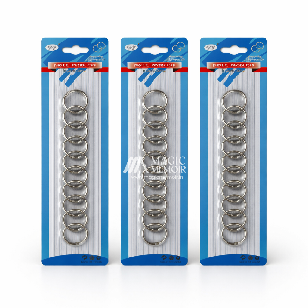 Scrapbook Rings -Blister Pack