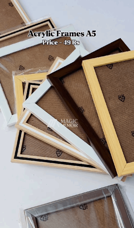 Acrylic Frames A5 - Magic Memoir