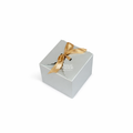 Paper Foldable Box 4x4" - Silver