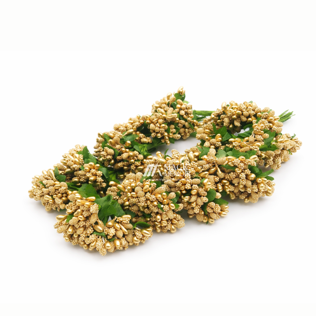 Flower Pollens Bunches