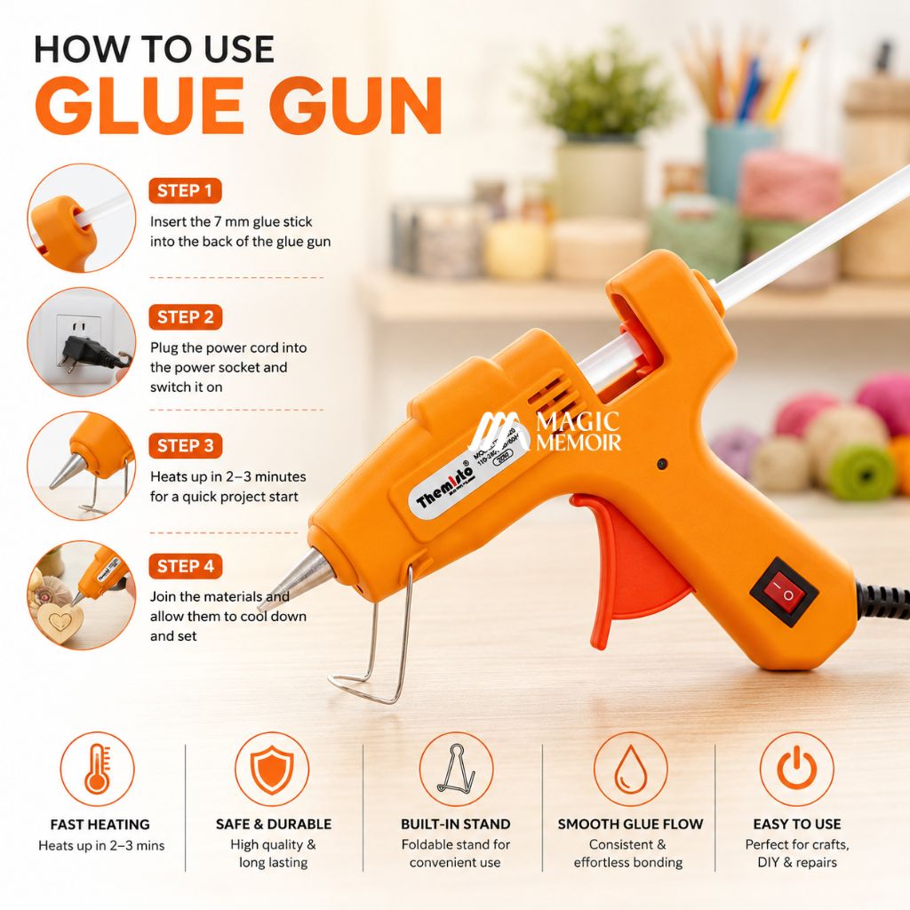 Hot Melt Glue Gun – 40W