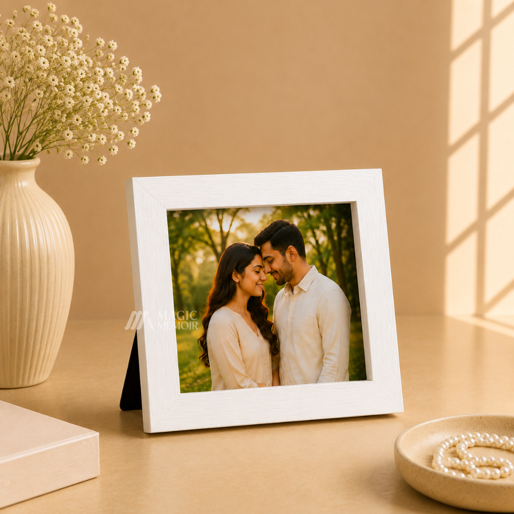 Photo Frame 4x4" - With Back Stand
