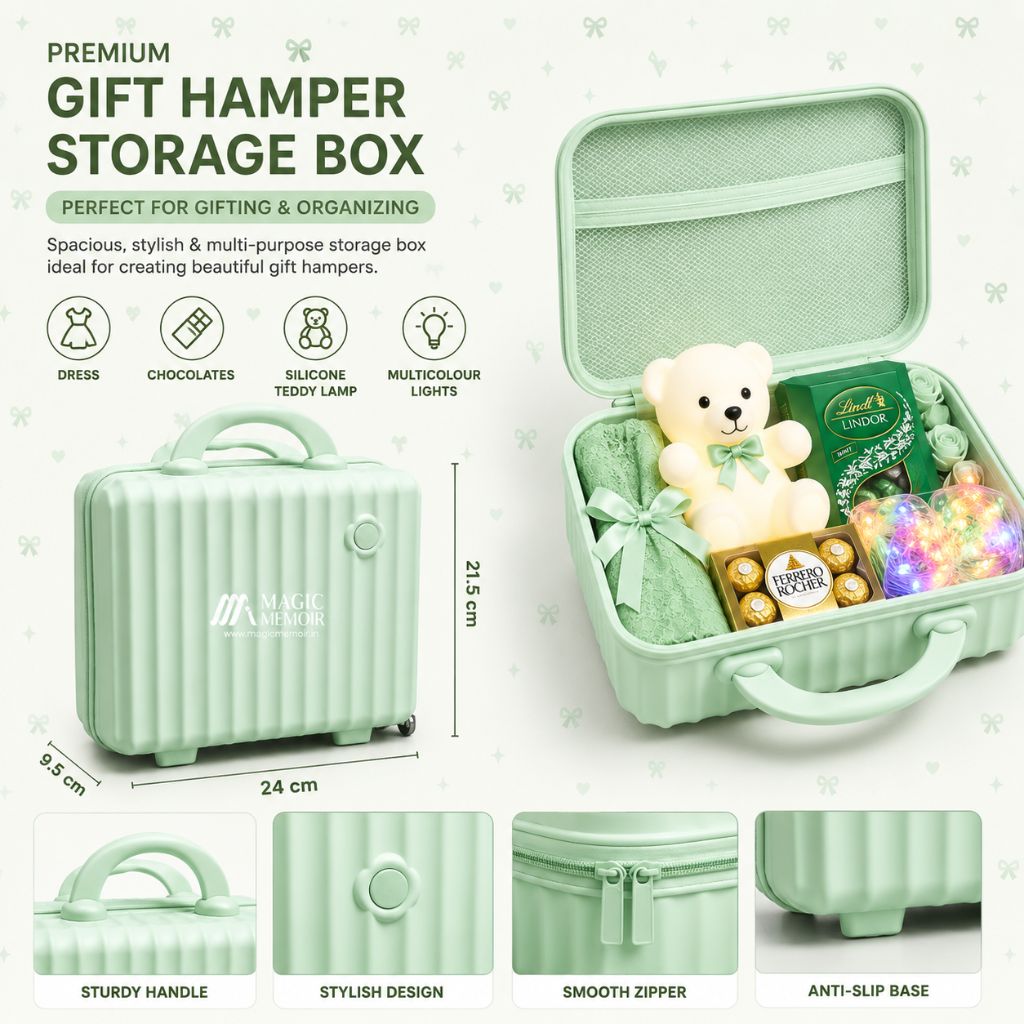 Mini Trolley Design 1 - 12"  Pastel Green