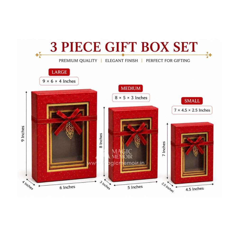 Rectangle 3 Set Box - MC 1237