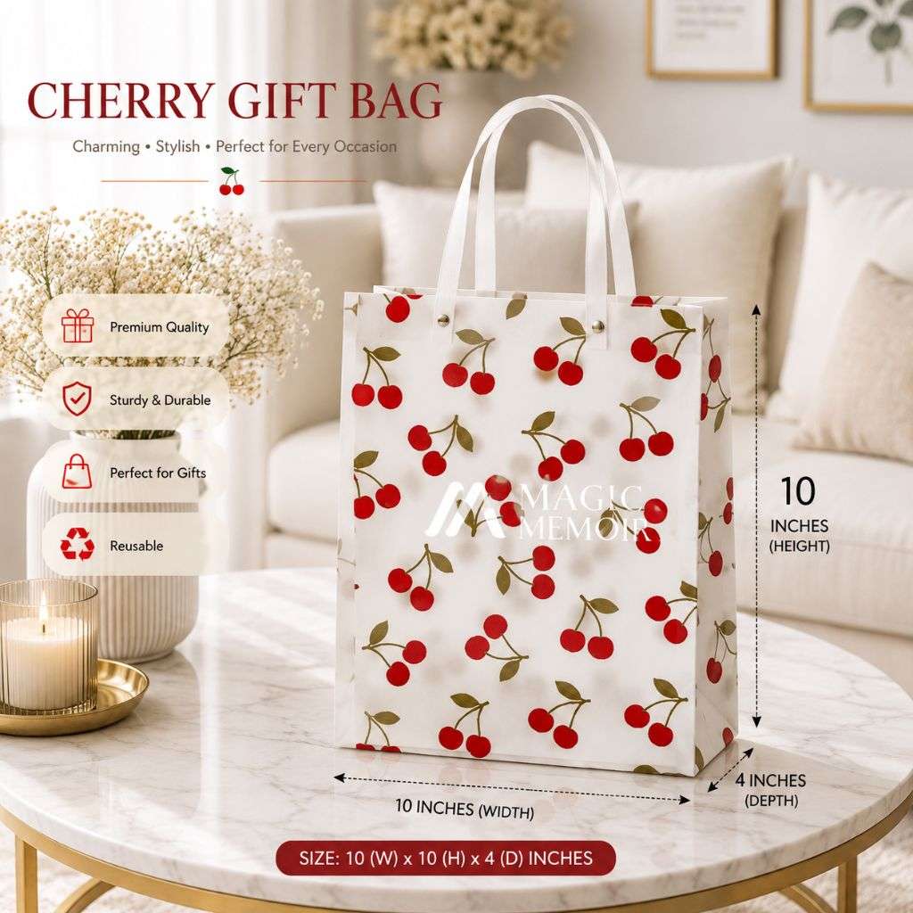 PVC Hamper Bag – Cherry 10" (MM 627)